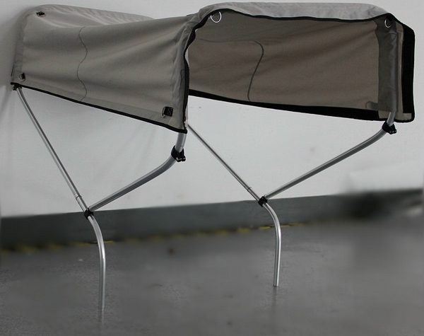 canoe 2bow sun canopy bimini top shade for small boat kayak and canoe 