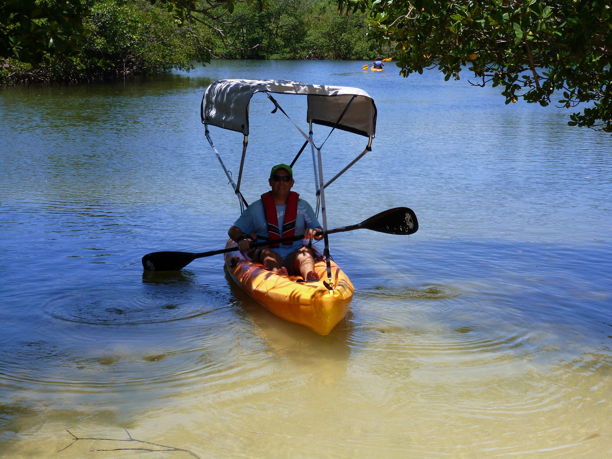 NEW ADJUSTABLE WIDTH 2 BOW BIMINI TOP FOR BOAT, KAYAK 