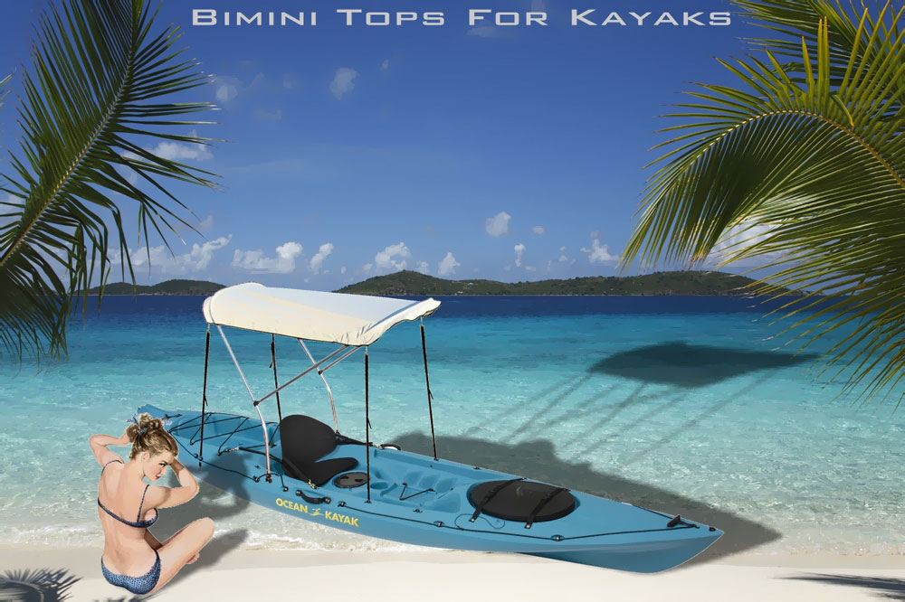 Bimini Top Canopy Cover 36 034 WX60 034 L Inflatable Boat Kaboat Canoe 