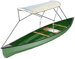 BIMINI TOP SUN SHADE COVER CANOPY FOR KAYAK KaBoat CANOE