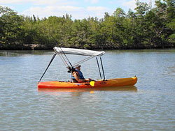 BIMINI TOP SUN SHADE CANOPY FOR KAYAK KaBoat CANOE BOAT | eBay