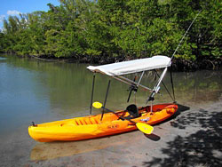 BIMINI TOP SUN SHADE CANOPY FOR KAYAK KaBoat CANOE BOAT | eBay