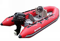 central console for inflatable boat dinghy tender