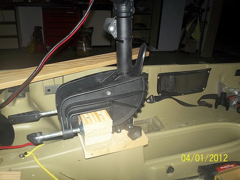 DIY Kayak Trolling Motor Mount