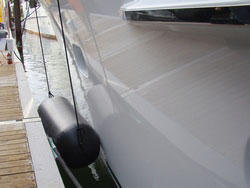 Inflatable Fenders for boats, yachts and sailboats.