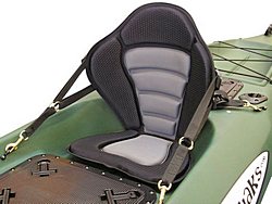 Deluxe Kayak Seat New Version. Can be installed on most sit-on-top kayaks. Click to zoom in.
