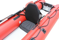 New High Back Kayak Seat with Removable Cushion. Click to zoom in.