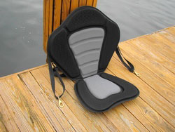 Deluxe Kayak Seat with Storage Pack. Click to zoom in.