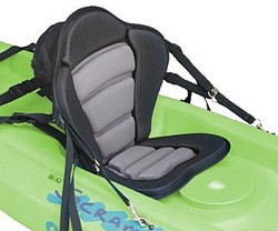 Deluxe Kayak Seat with Fishing Pack. Older Version. Click to Zoom In.
