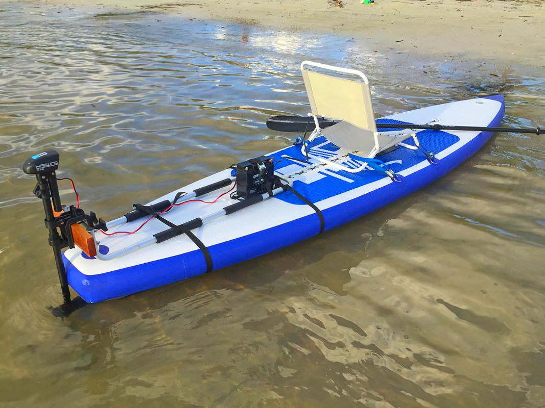 MOTORIZED SUP PADDLE BOARD KIT. CONVERT SUP BOARD INTO ELECTRIC MOTOR