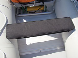 Over the seat removable cushion with detachable storage bag. Click on image to Zoom In.