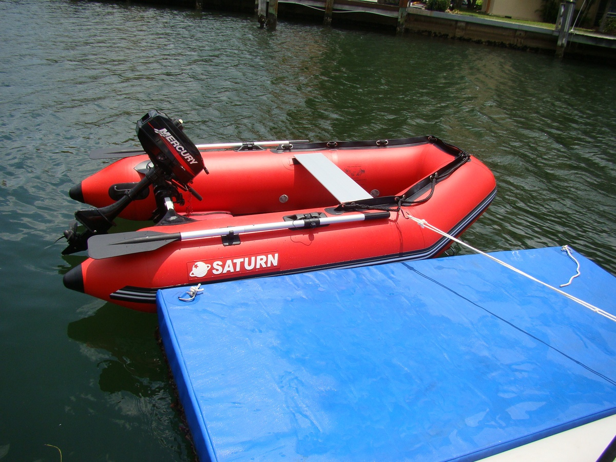 Boat Dock Slip Swim Platform For Canoe, Kayak, Small Inflatable Boat