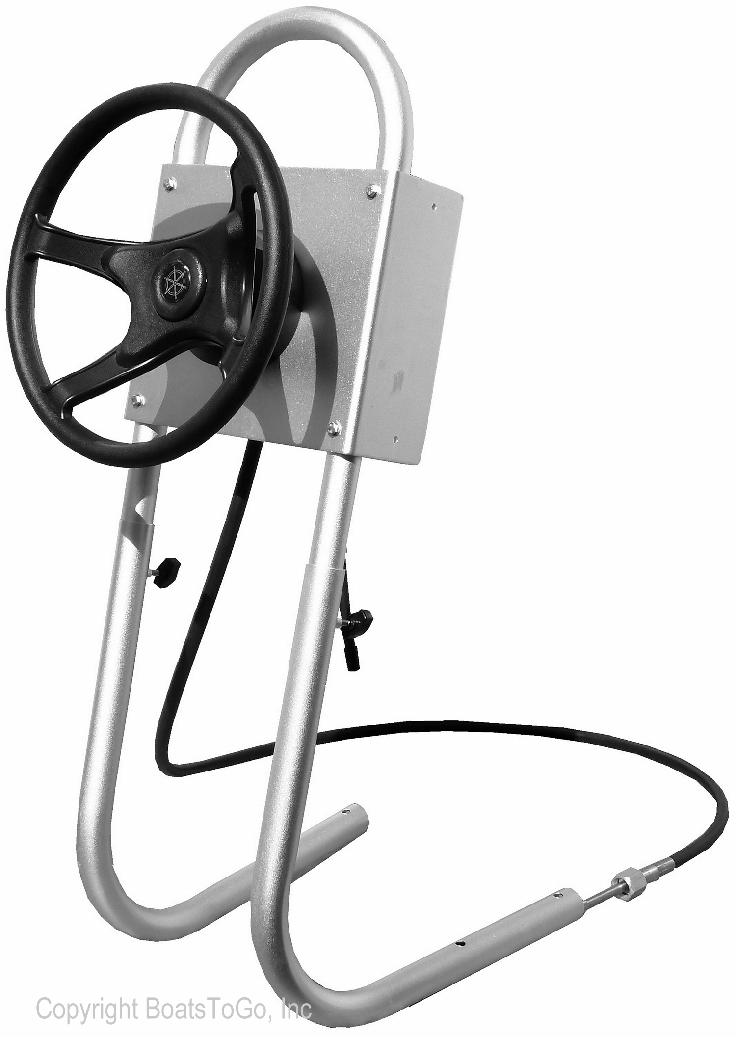  Steering Console System for Aluminium Jon Boats, Inflatable RIB Boats