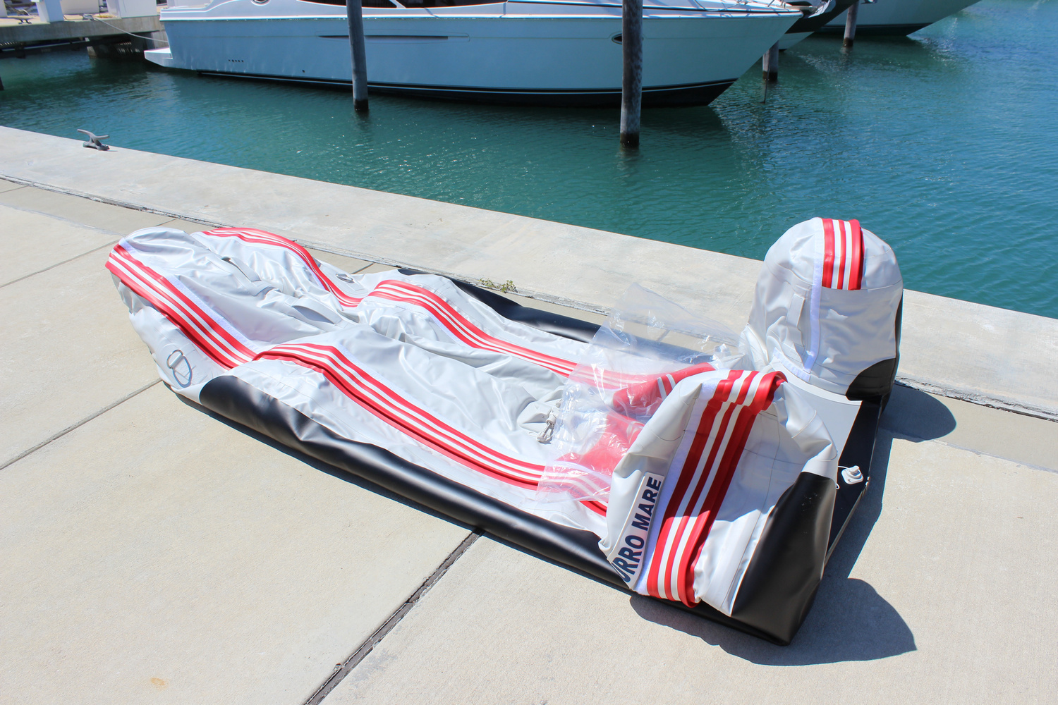 12 FT Azzurro Mare Heavy Duty Inflatable Boat Dinghy AM365 WITH TUBE