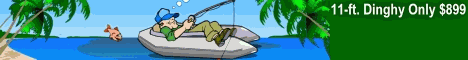 Inflatable boats, dinghies, rafts.