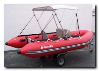 sun shade canopy bimini top for inflatable boats dinghy rafts