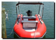 inflatable boat raft bimini top sun canopy
