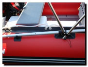 inflatable boat raft bimini top sun canopy