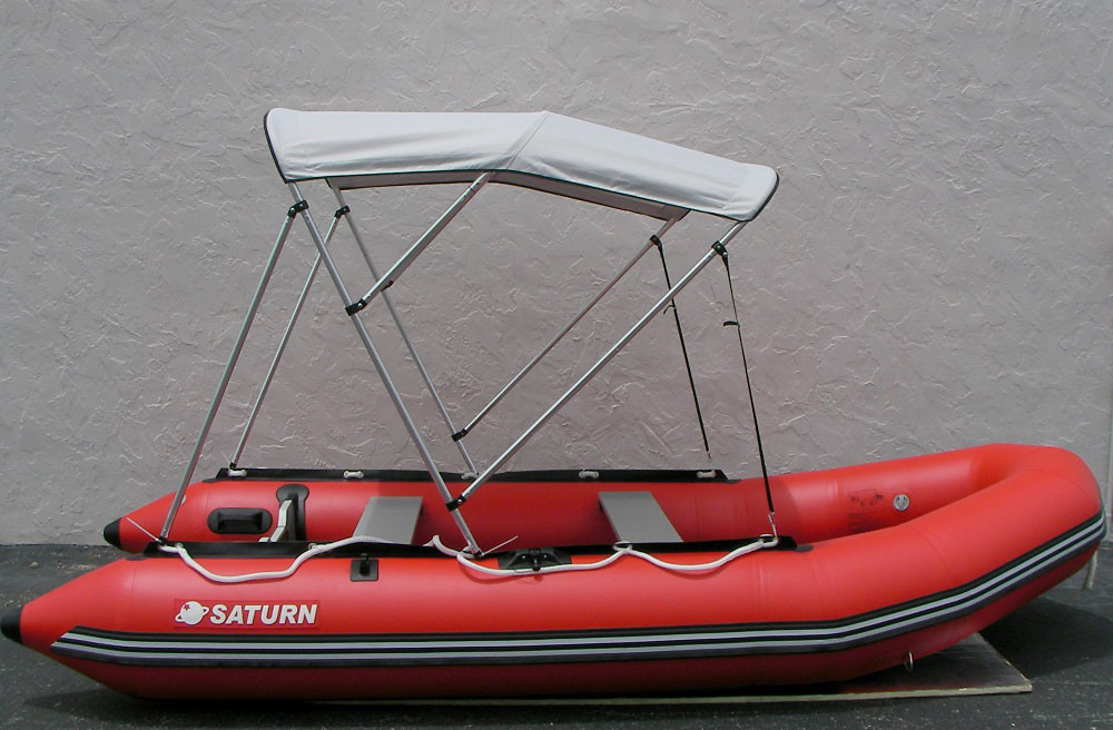 Bow Sun Shade Canopy & Bimini Tops for Inflatable Boats.