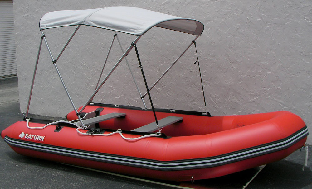 raft with shade