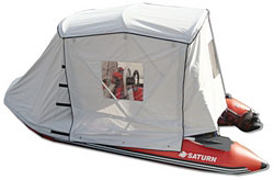 inflatble boat sun shade canopy bimini top with removable tent