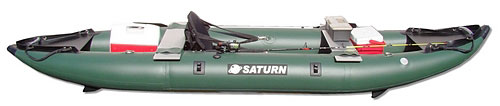 Saturn Pro-Angler Inflatable Fishing Kayak. Click to zoom in.