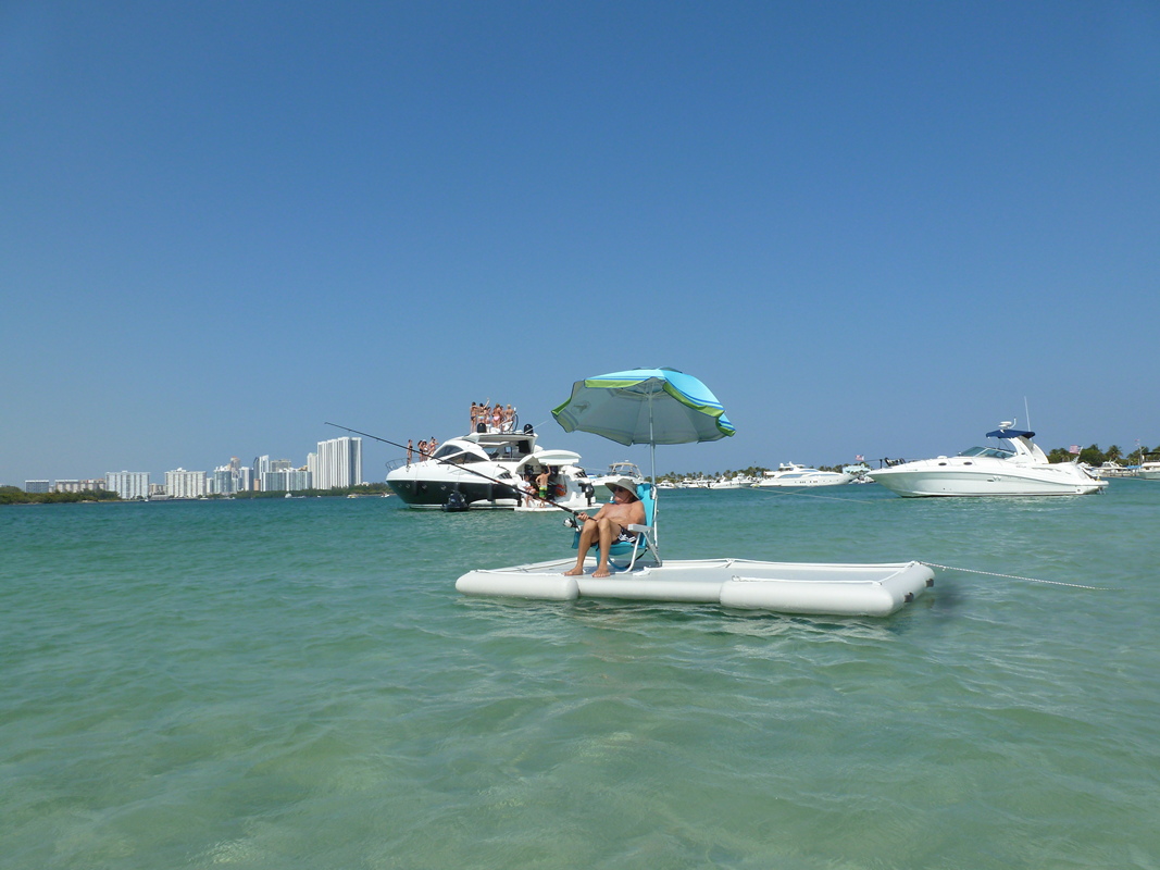 inflatable swim up bar