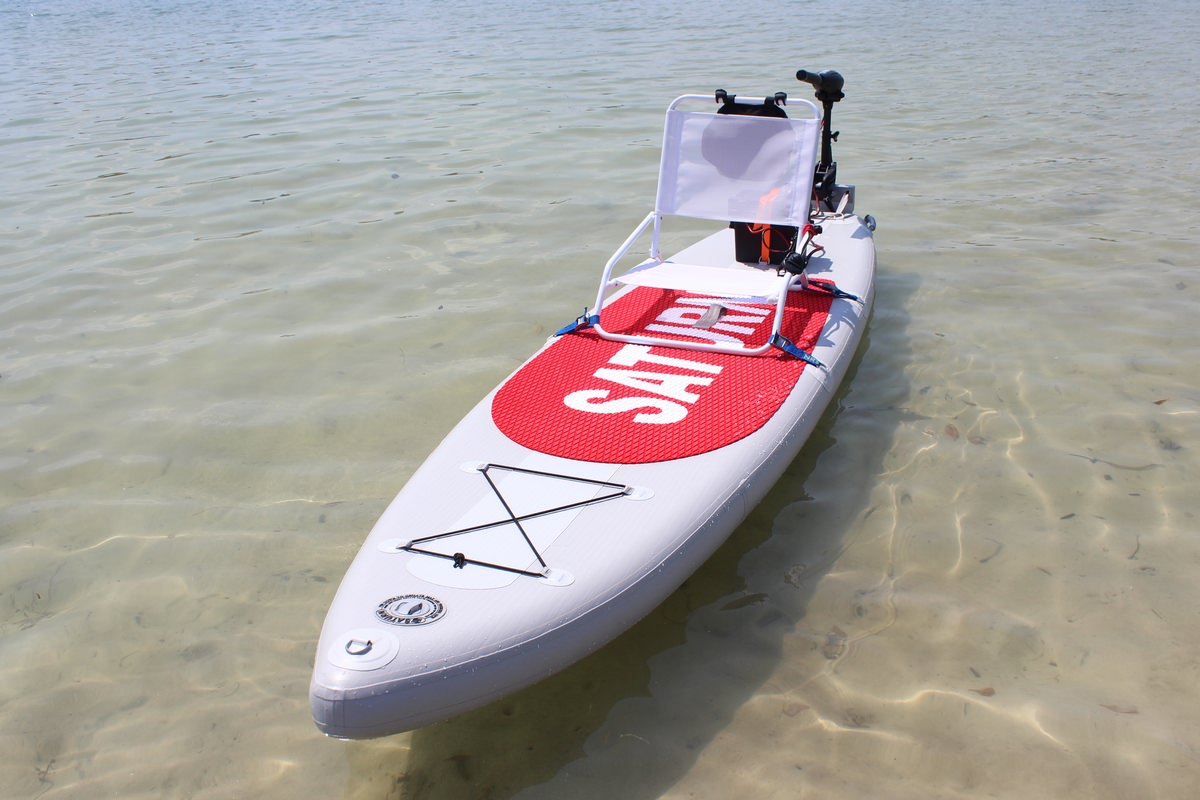 MotoSUP Motorized Inflatable Paddle Board SUP.