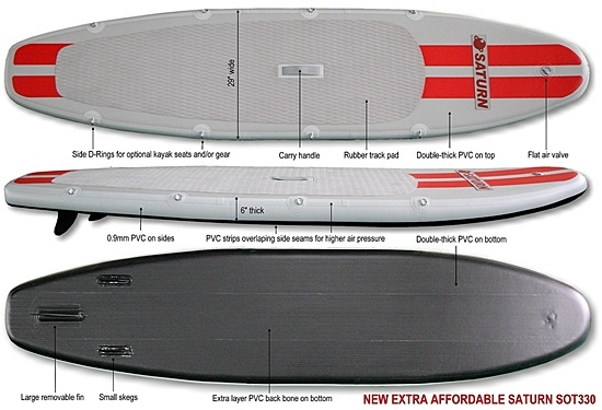 Saturn 11' SOT330 tech specks. Click to zoom in.