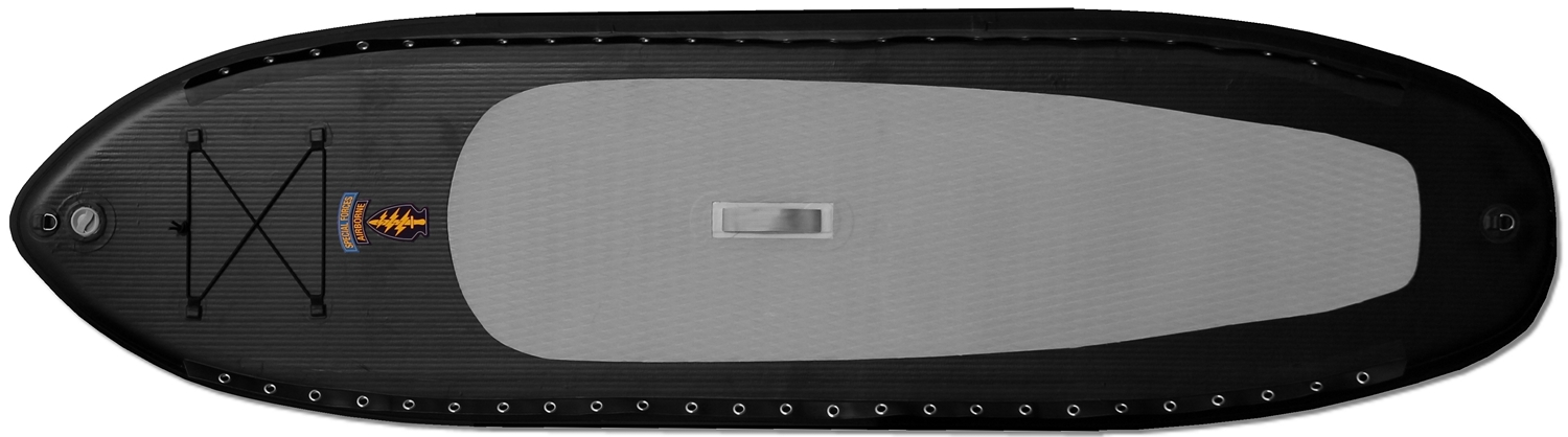 ... 35" WIDE MILITARY GRADE FISHING PADDLE BOARD SUP INFLATABLE &amp; PADDLE
