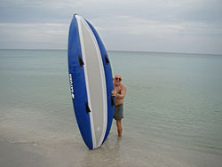 Saturn Inflatable Kayak BK274. Lightweigh and Portable. Click on image to enlarge.