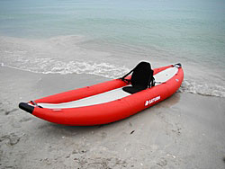 Saturn Inflatable Kayaks BK365. Lighting Fast! Click on image to enlarge.