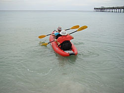 Saturn Inflatable Kayaks BK365. Lighting Fast! Click on image to enlarge.