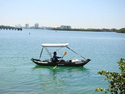 Saturn Inflatable Fishing Kayak FK396. Inflatable Kayaks for Fishing and Recreation. Click on image to zoom in.