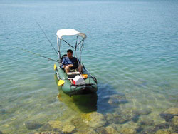 Saturn Inflatable Fishing Kayak FK396. Inflatable Kayaks for Fishing