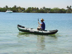 Saturn Inflatable Fishing Kayak FK396. Inflatable Kayaks for Fishing and Recreation. Click on image to zoom in.
