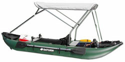 Saturn Inflatable Fishing Kayak FK396. Inflatable Kayaks for Fishing and Recreation. Click on image to zoom in.