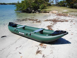 Saturn Inflatable Fishing Kayak FK396. Inflatable Kayaks for Fishing and Recreation. Click on image to zoom in.