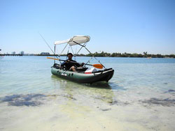 Saturn Inflatable Fishing Kayak FK396. Inflatable Kayaks for Fishing and Recreation. Click on image to zoom in.