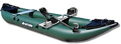 Fishink Kayak FK396 with optional electric motor mount installed.