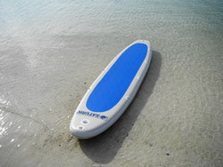 Saturn SOT330 Inflatable Paddle Board Sit-On-Top Kayak. Click on image to zoom in.