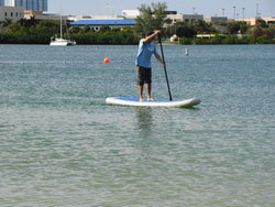 Saturn SOT330 Inflatable Paddle Board Sit-On-Top Kayak. Click on image to zoom in.