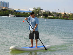 Saturn SOT330 Inflatable Paddle Board Sit-On-Top Kayak. Click on image to zoom in.