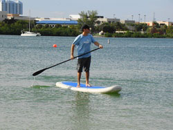 Saturn SOT330 Inflatable Paddle Board Sit-On-Top Kayak. Click on image to zoom in.