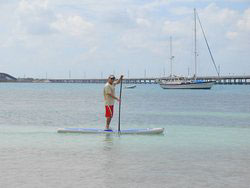 Saturn SOT330 Inflatable Paddle Board Sit-On-Top Kayak. Click on image to zoom in.