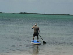 Saturn SOT330 Inflatable Paddle Board Sit-On-Top Kayak. Click on image to zoom in.