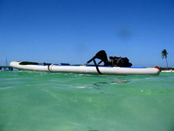 Saturn SOT330 Inflatable Paddle Board Sit-On-Top Kayak. Click on image to zoom in.