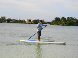 Saturn SOT365 Inflatable Paddle Board Sit-On-Top Kayak. Click on image to zoom in.