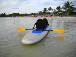 Saturn SOT365 Inflatable Paddle Board Sit-On-Top Kayak. Click on image to zoom in.
