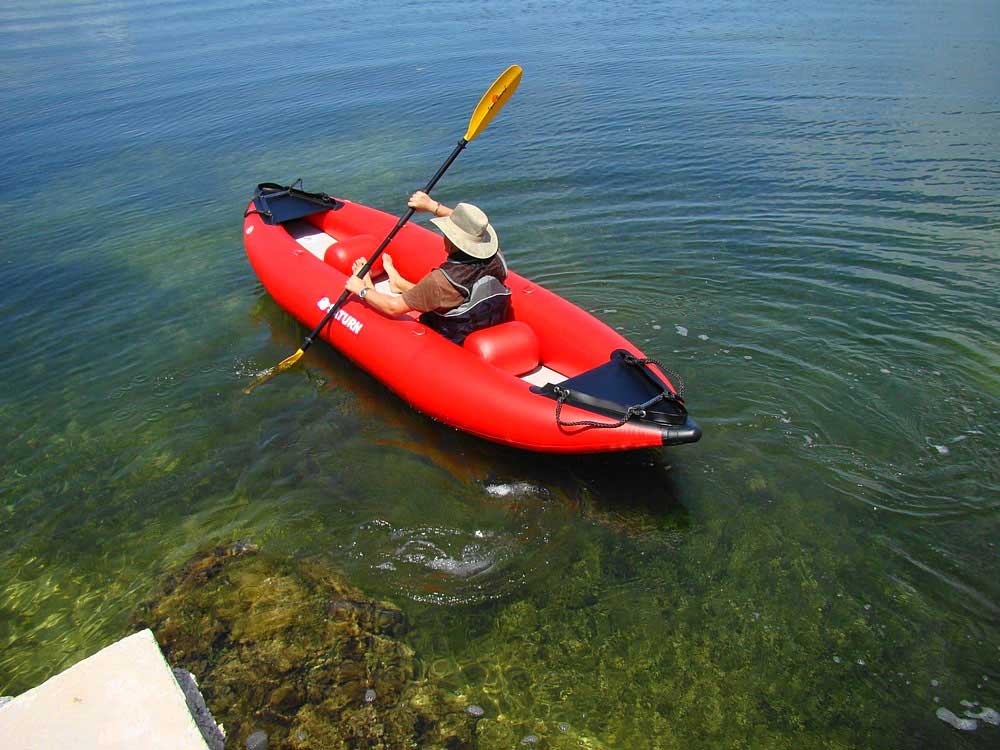 13FT SATURN HEAVY DUTY COMMERCIAL GRADE INFLATABLE EXPEDITION KAYAK